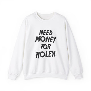 Need Money for Rolex Unisex Heavy Blend™ Crewneck Sweatshirt