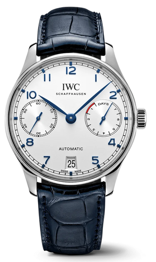 IWC PORTUGIESER  SEVEN DAY POWER RESERVE 42MM #IW500107 (B+P)
