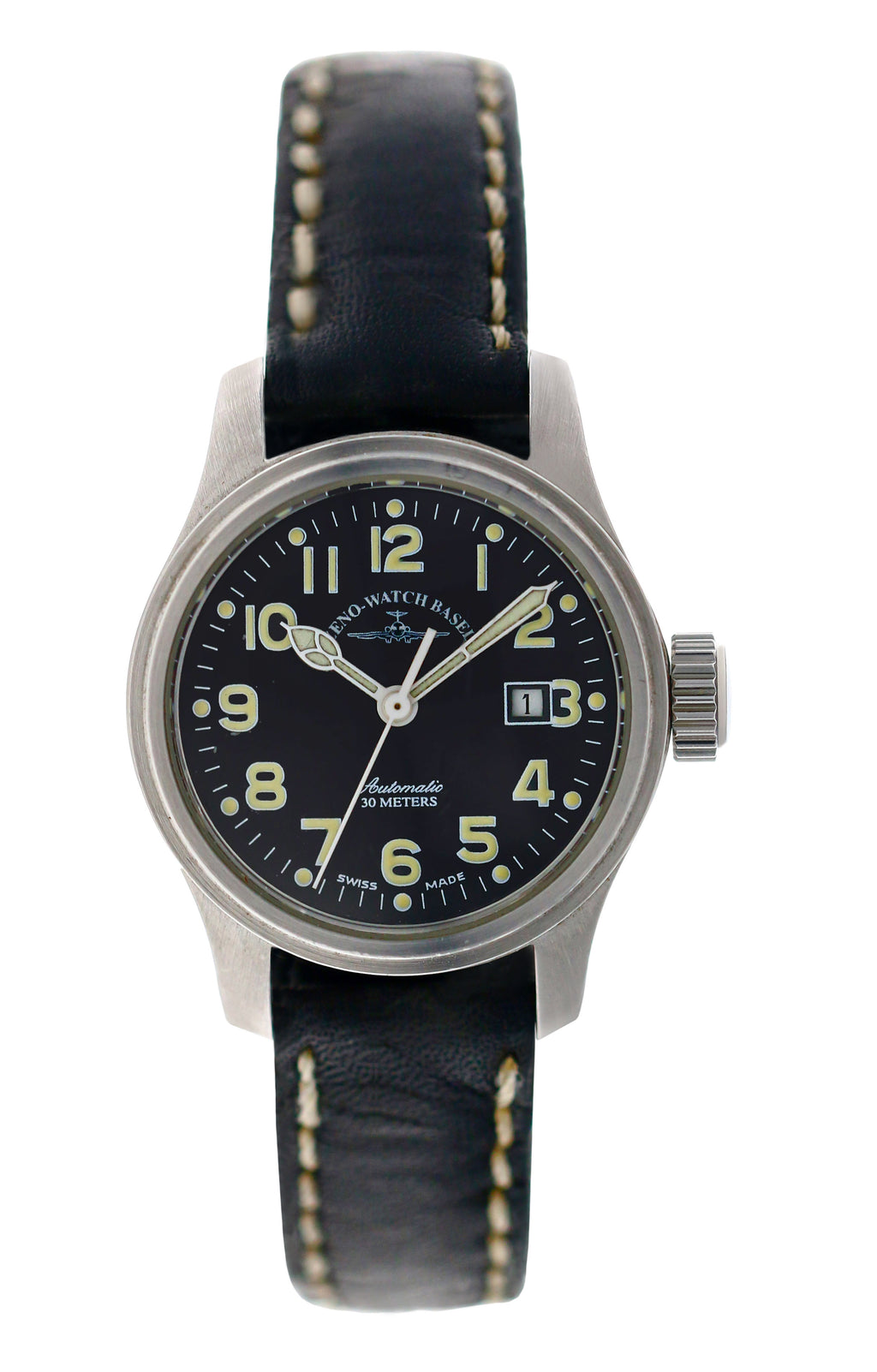 ZENO WATCH BASEL LUNA 31MM #8454 LADIES PILOT WATCH – WATCHFINDER