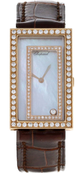 CHOPARD HAPPY SPIRIT LARGE RECTANGLE DIA