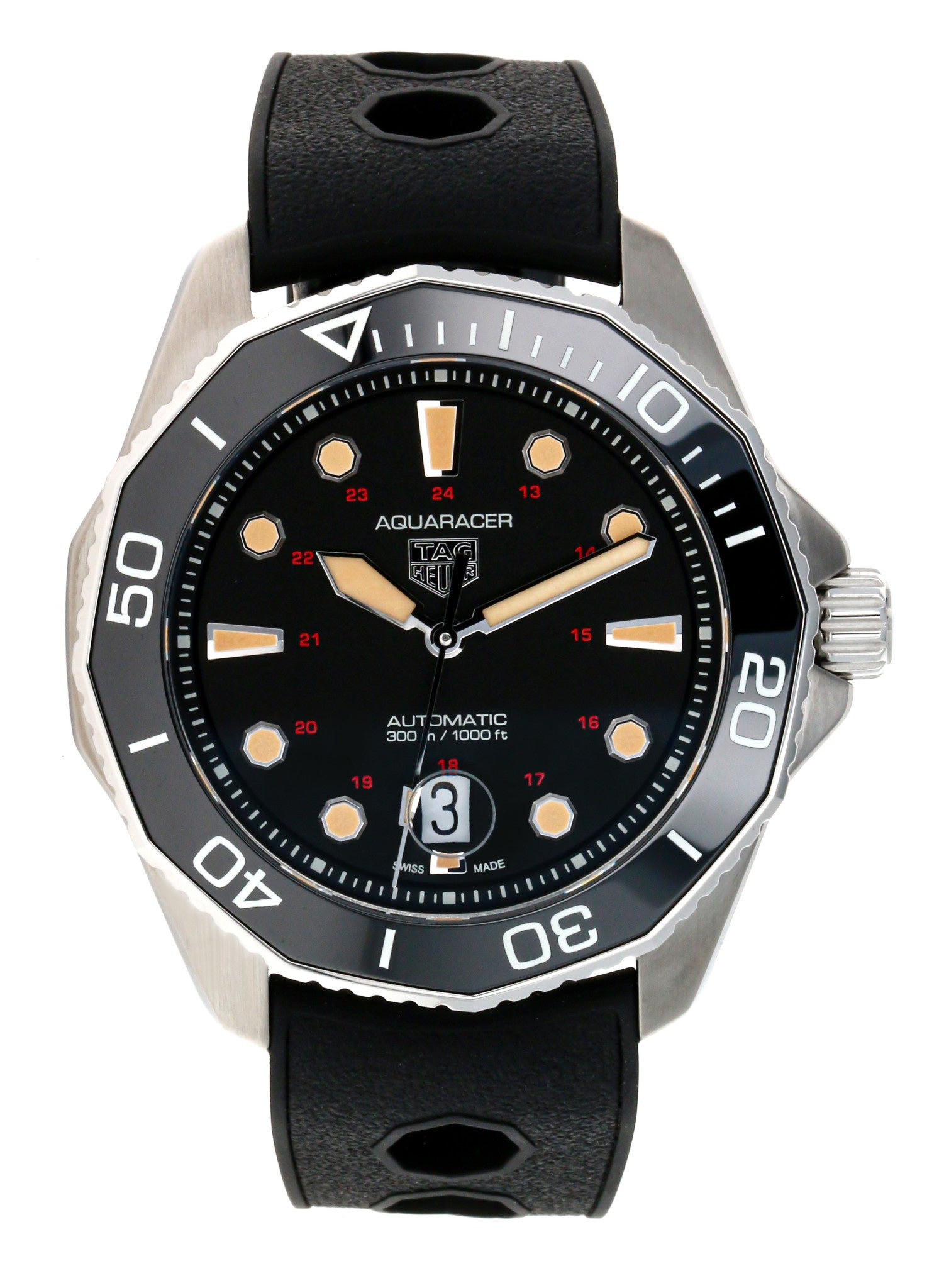 TAG HEUER AQUA RACER PROFESSIONAL 300M 43MM WBP208C B P WATCHFINDER CANADA