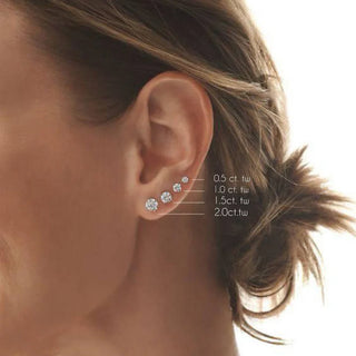 LAB GROWN DIAMOND EARRINGS