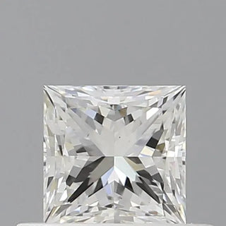0.50ct Princess Natural Diamond (Colour G, Clarity VS2, GIA Certified)