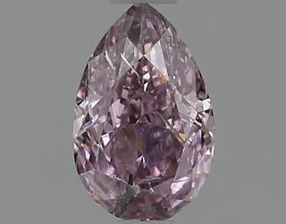 0.51ct Pear Natural Diamond (Colour Fancy Purplish Pink, Clarity VS1, Cut VG, GIA Certified)