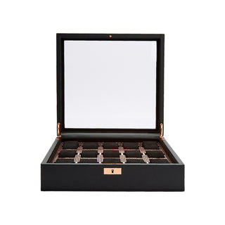 WOLF Axis 15 Piece Watch Box | Copper