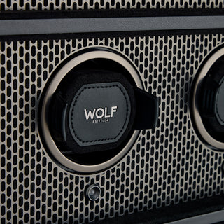 WOLF Powder Coat 12 Piece Watch Winder Cabinet | Powder Coat