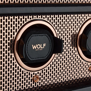 WOLF Powder Coat 12 Piece Watch Winder Cabinet | Copper