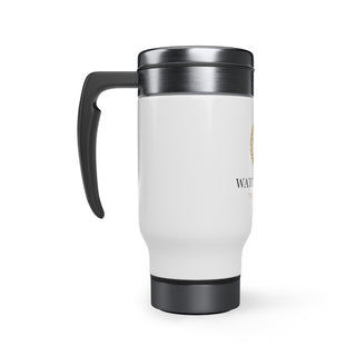 Watchfinder Stainless Steel Travel Mug with Handle, 14oz