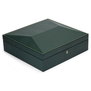 WOLF British Racing 15 Piece Watch Box | Green