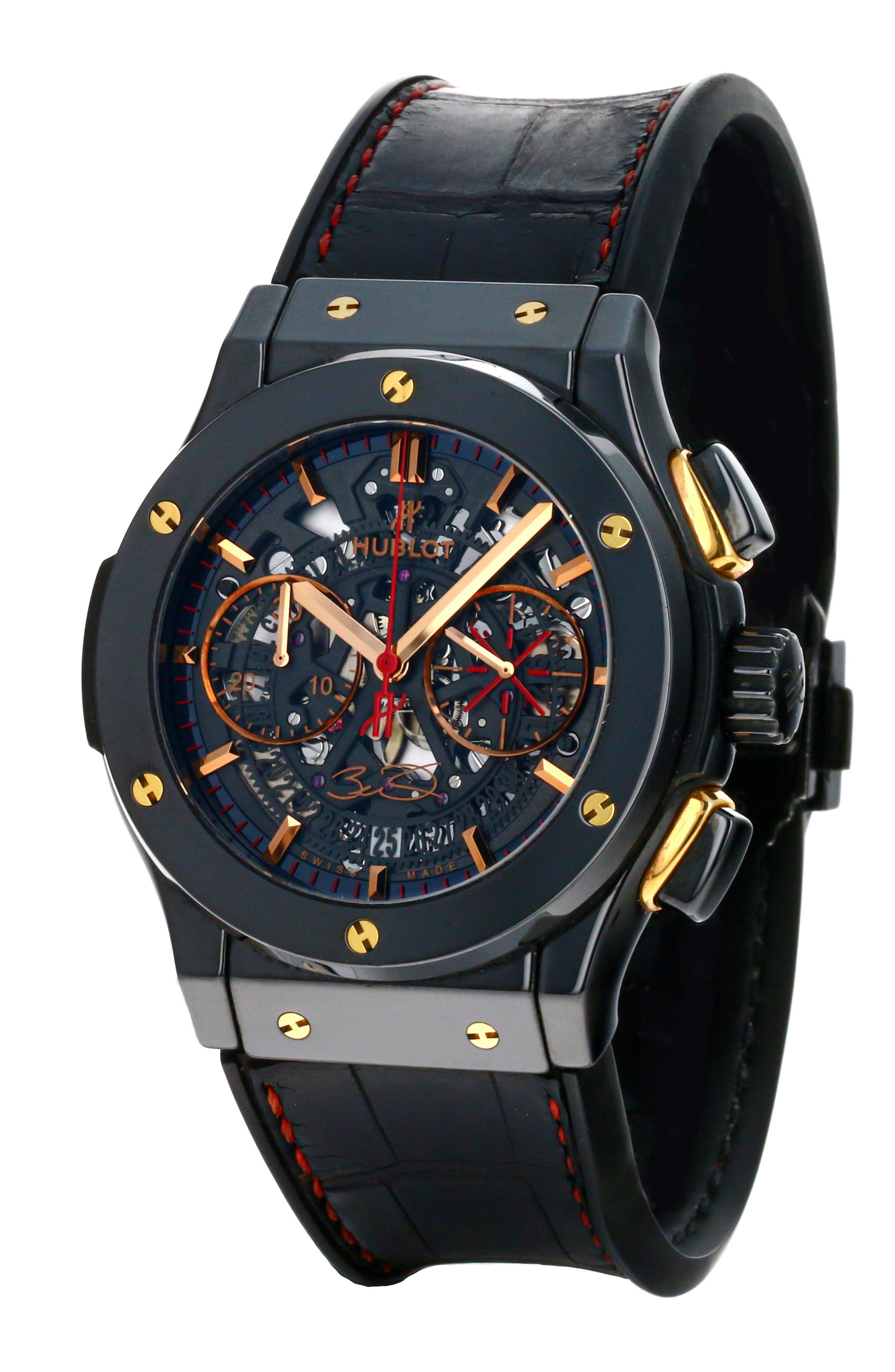 HUBLOT CLASSIC FUSION DWAYNE WADE 45MM 525.CS.0138.LR.DWD14 LIMITED EDITION OF 250 PIECES C24