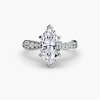 Solitaire with Pavé 3