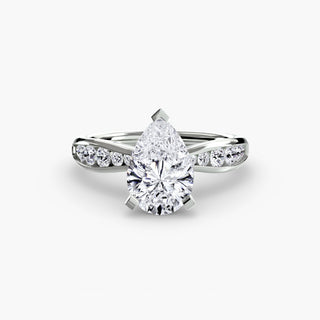 Solitaire with Pavé 3