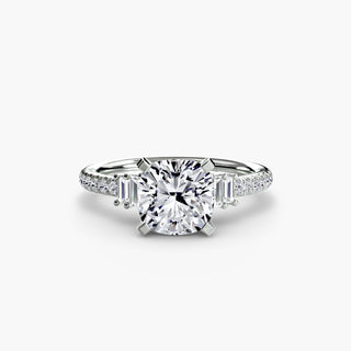 Solitaire with Pavé 4