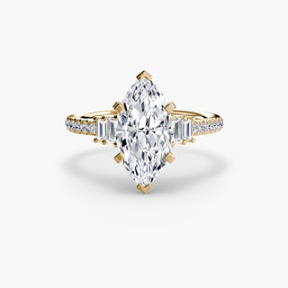 Solitaire with Pavé 4