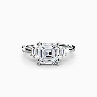 Baguette Accent Solitaire