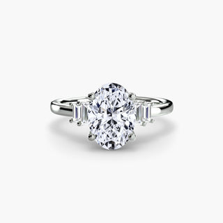 Baguette Accent Solitaire