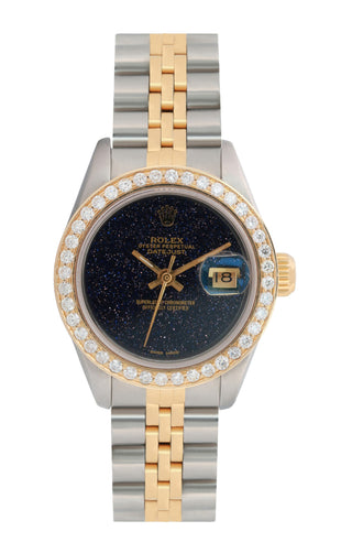 ROLEX DATEJUST 26MM (1990) #69173 (CUSTOM DIAMOND BEZEL/DIAL)