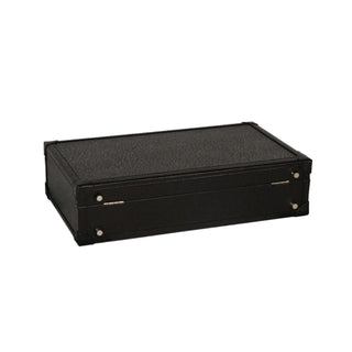 Honoré Ten Piece Watch Trunk | Black/Cream