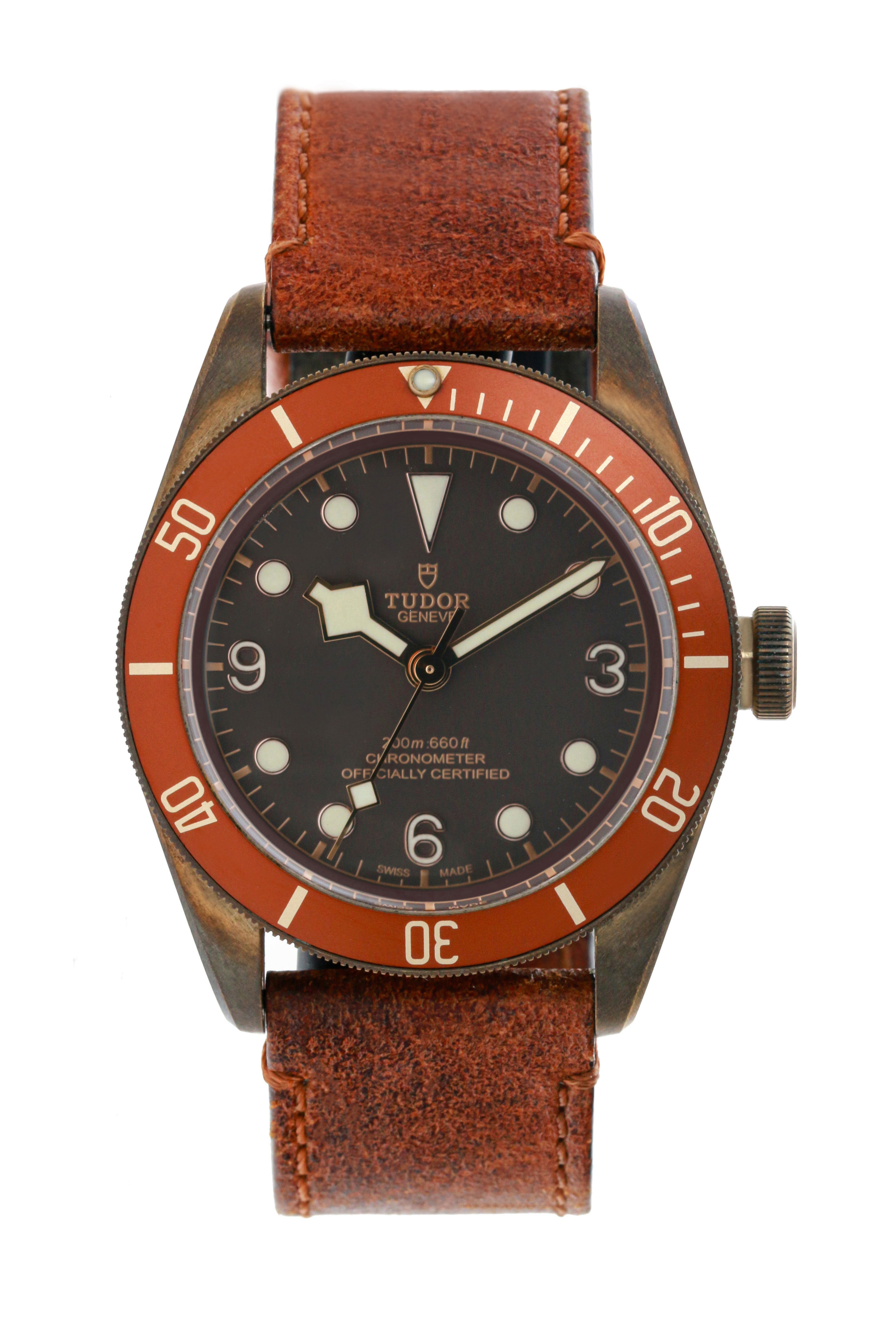 TUDOR BLACK BAY BRONZE 43MM (18 BP) #79250BM – WATCHFINDER CANADA