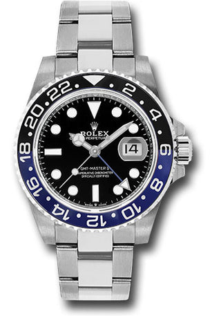 ROLEX GMT-MASTER II 40MM (2015 B+P) #116710BLNR