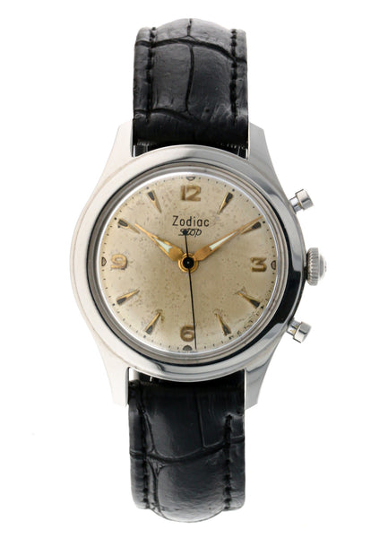 ZODIAC 32MM VINTAGE STOP CHRONOGRAPH CIRCA 1950 S